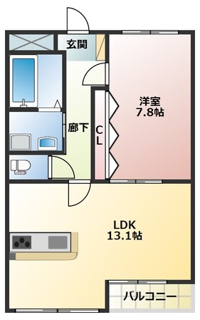 レジデンスアルタⅡの物件間取画像